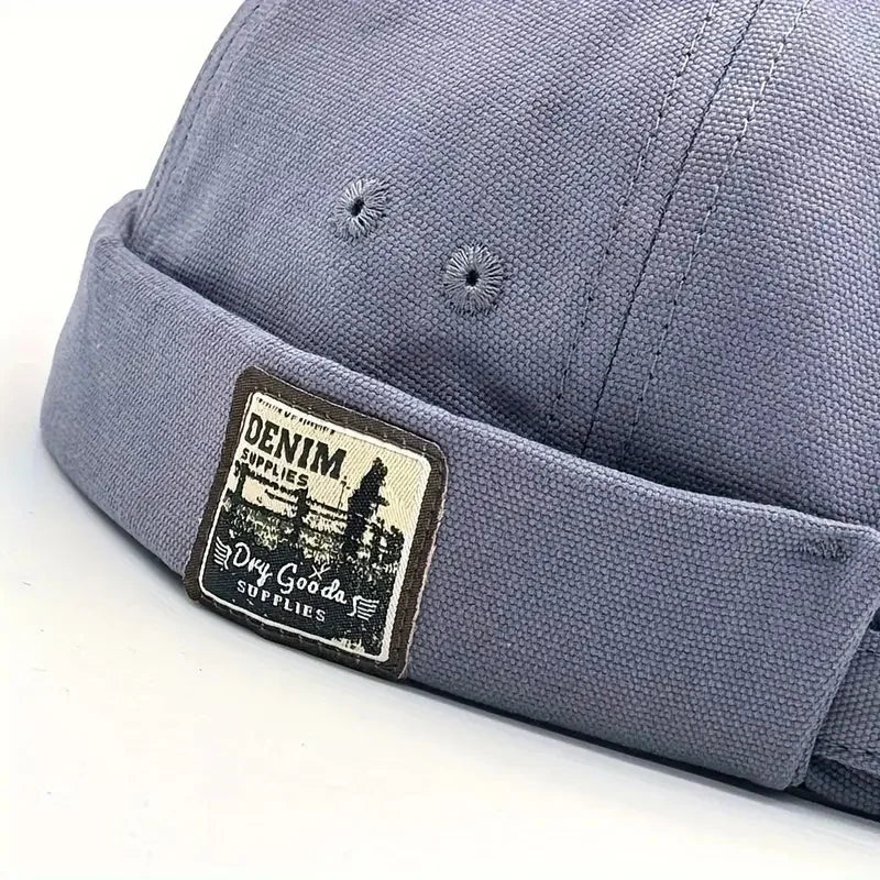 vintage brimless melon cap, view 7 - MRSLM