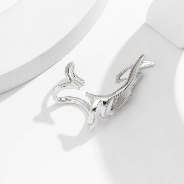 winding elf ear cuff, view 3 - MRSLM