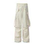 men's ribbon pocket cargo pants, view 2 - MRSLM