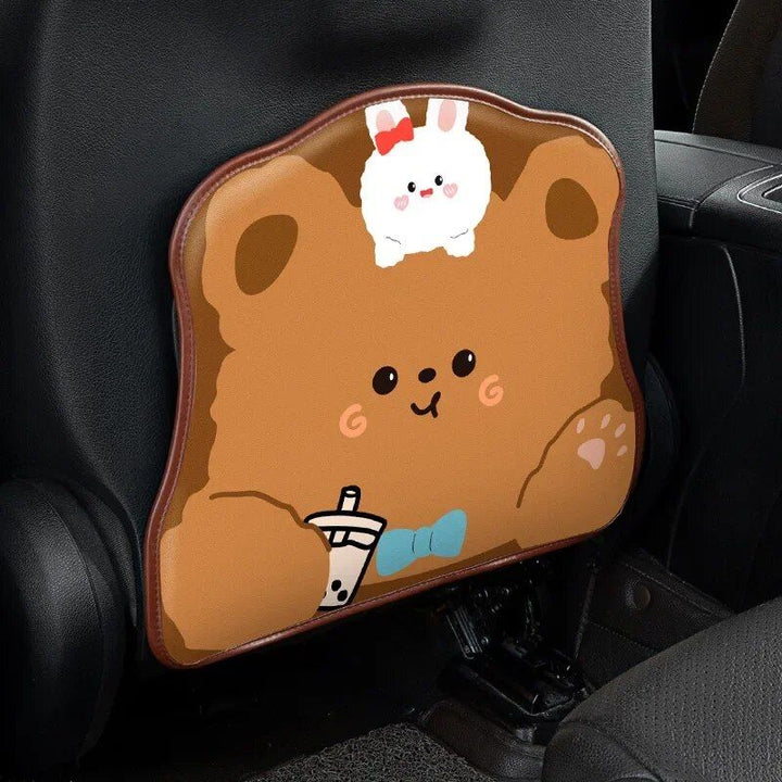 Waterproof Cartoon Car Seat Back Protector for Kids