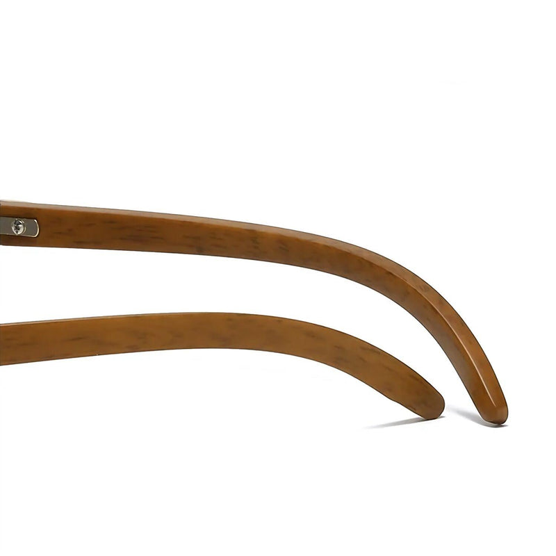 rimless wooden sunglasses, view 12 - MRSLM