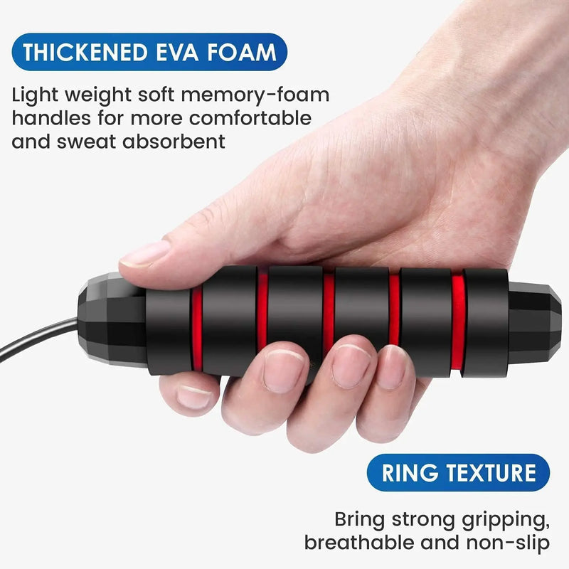 adjustable speed jump rope, view 7 - MRSLM