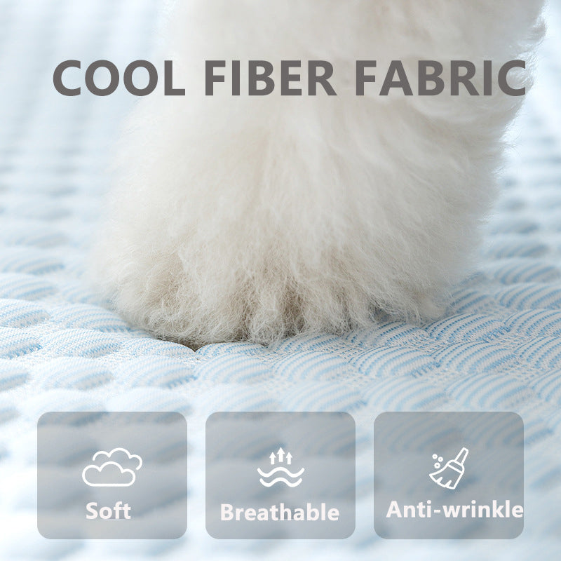 cooling breathable dog bed mat, view 4 - MRSLM