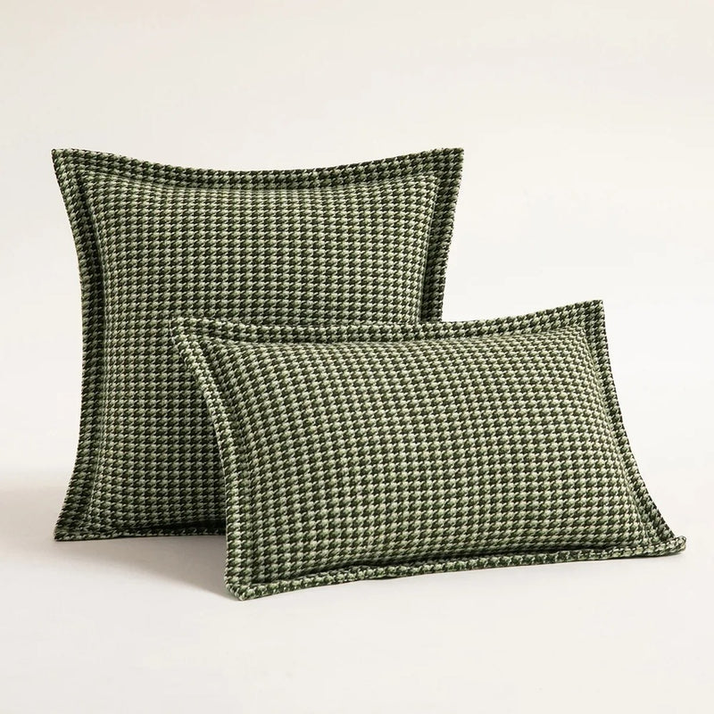 houndstooth jacquard pillowcase, view 11 - MRSLM