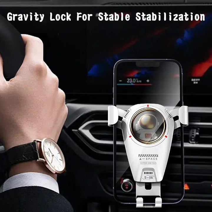 360° Rotatable Spaceman Smart Car Vent Mount for 4.7-7.2 inch Smartphones