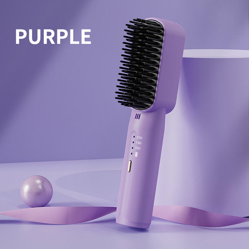 portable heating comb straightener, view 3 - MRSLM