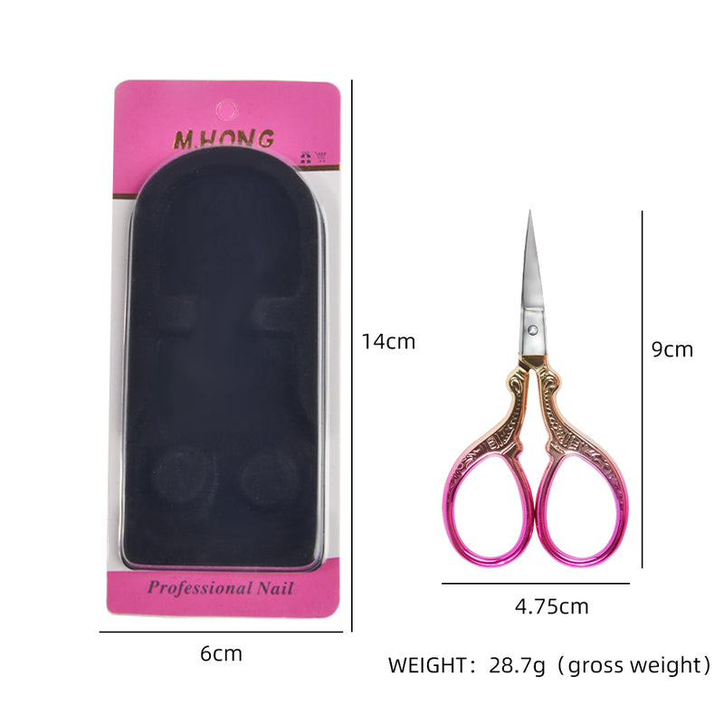 cuticle scissors nail clipper trimmer, view 8 - MRSLM