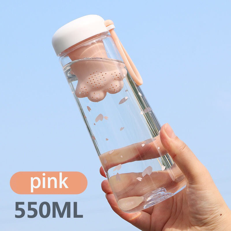cat's claw plastic water bottle, view 5 - MRSLM