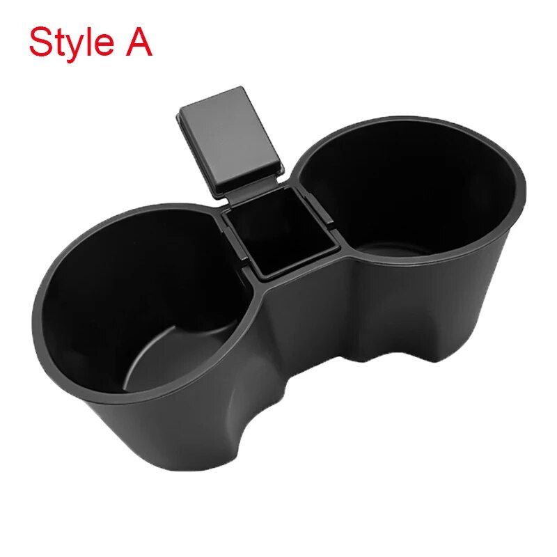 Waterproof Console Double Hole Cup Holder Insert for 2021 Model 3Y
