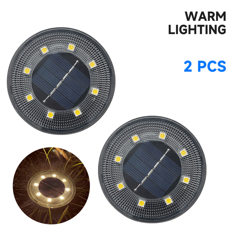 solar power ground lights, view 7 - MRSLM