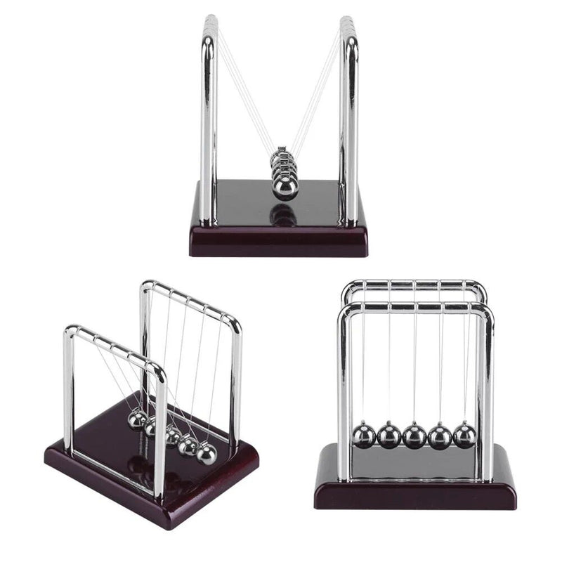 Newton's cradle balance balls desk toy, view 5 - MRSLM
