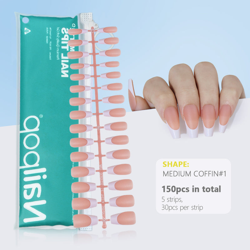 french gel nail tips, view 6 - MRSLM