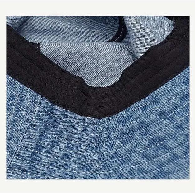 summer denim bucket hat, view 8 - MRSLM