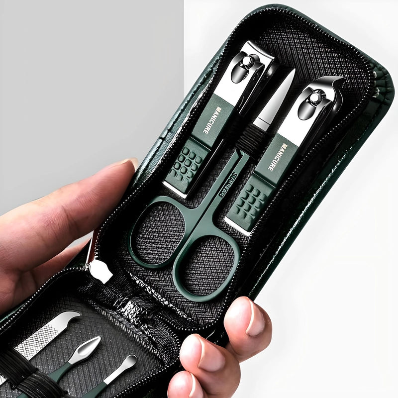 portable 6-piece manicure and pedicure set, view 4 - MRSLM