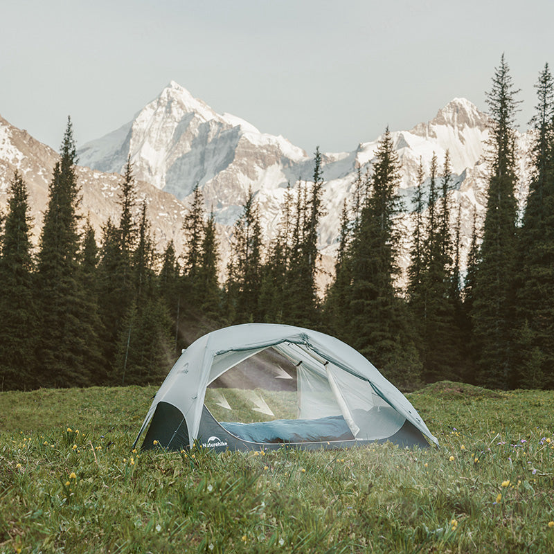 ultralight 2-person silicone camping tent, view 5 - MRSLM