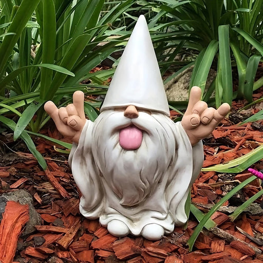 rocker gnome garden statue - MRSLM