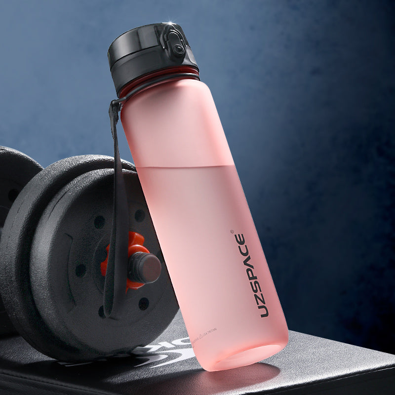 1.0L BPA-free sports water bottle, view 4 - MRSLM