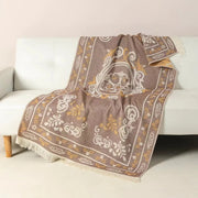 boho bath towel, view 3 - MRSLM