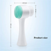 Soft silicone facial cleansing brush, view 9 - MRSLM