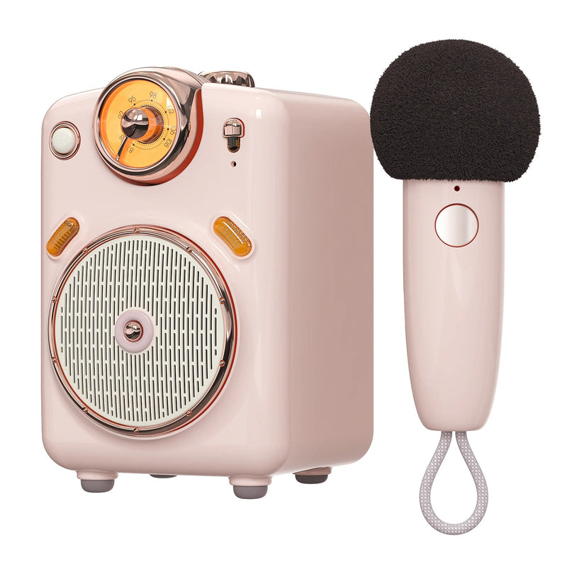 portable bluetooth karaoke speaker with microphone - MRSLM