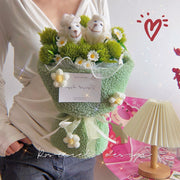 rabbit lamb bridal bouquet, view 2 - MRSLM