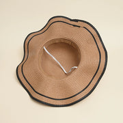 bowknot straw sun hat, view 14 - MRSLM
