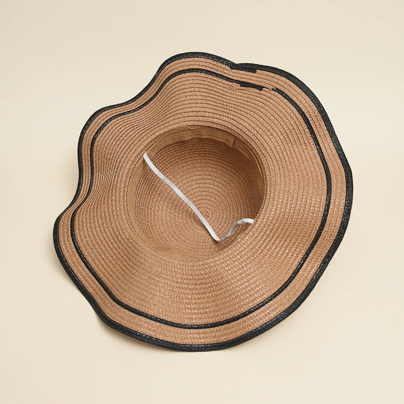 bowknot straw sun hat, view 14 - MRSLM