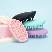 silicone integrated shampoo brush, view 9 - MRSLM