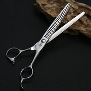 7-inch 3d gradient traceless teeth chunker shears, view 2 - MRSLM