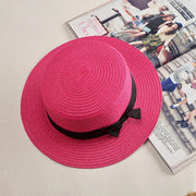 classic Panama hat with bowknot, view 3 - MRSLM