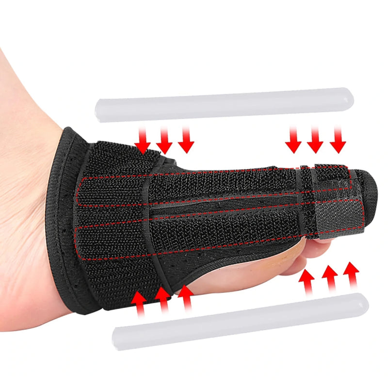 Bunion Corrector for Men and Women, Adjustable Toe Splint for Day and Night Support