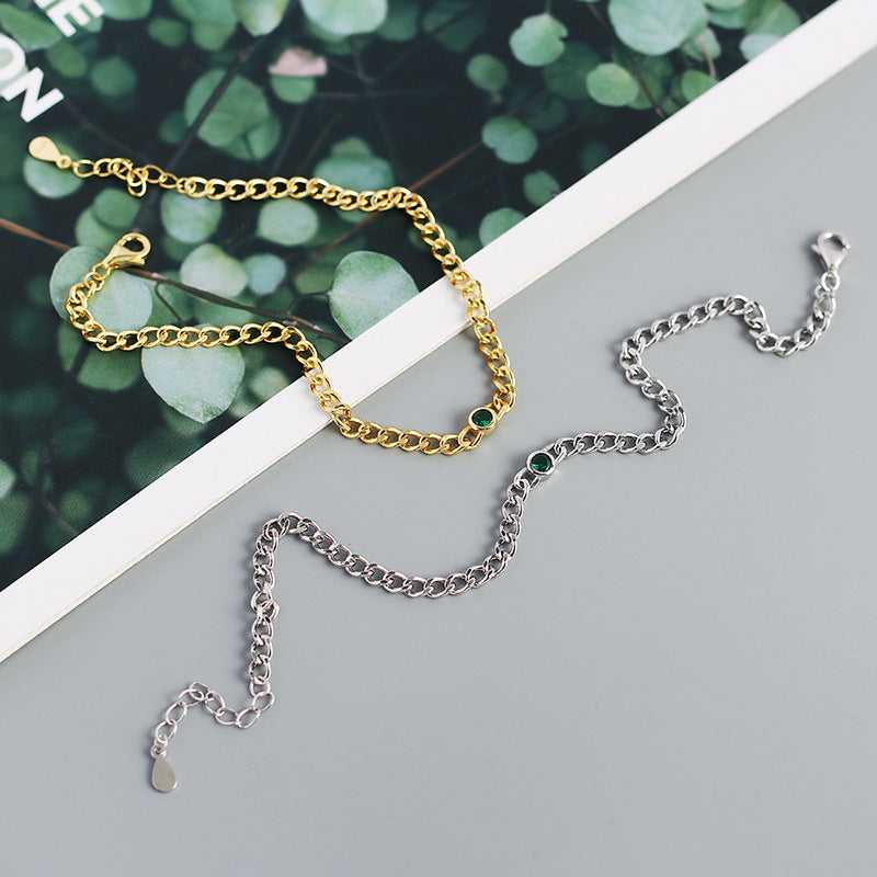 heavy metal tank chain bracelet - MRSLM