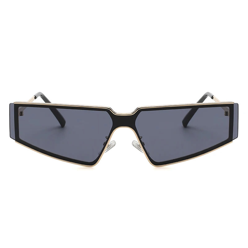 Flat top rectangle sunglasses, view 8 - MRSLM