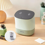 compact desktop trash bin, view 2 - MRSLM