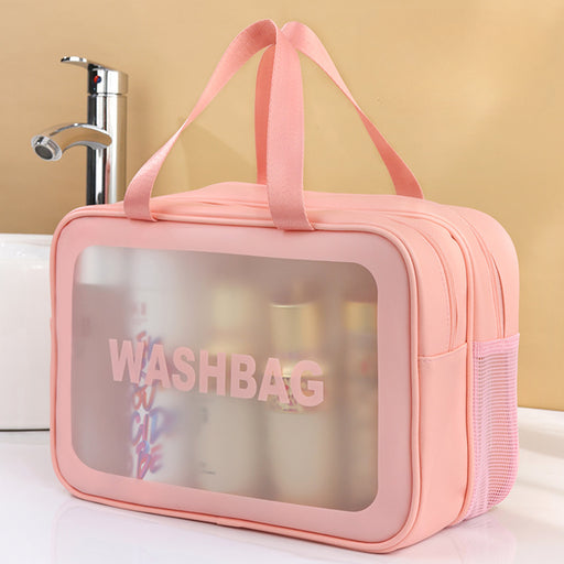 Wet-dry separation makeup bag, view 4 - MRSLM