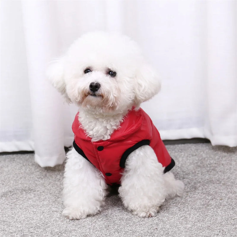 cozy winter dog jacket, view 9 - MRSLM