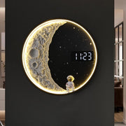 round wall lamp with remote - MRSLM