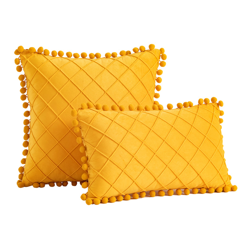 velvet plaid throw pillow covers, view 14 - MRSLM