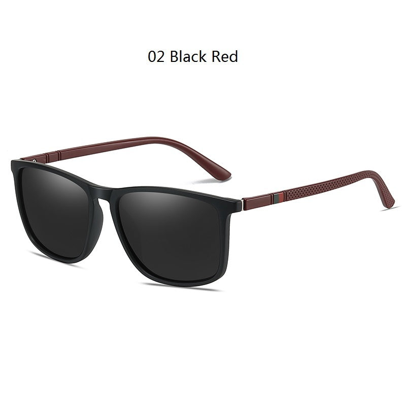 square vintage polarized sunglasses, view 4 - MRSLM