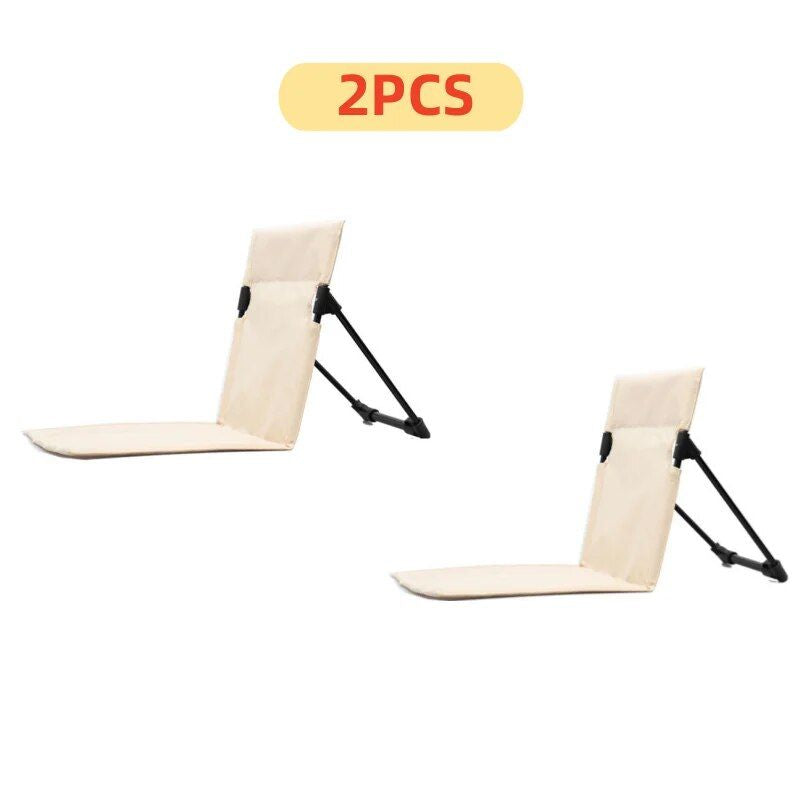foldable beach and camping chair, view 3 - MRSLM