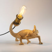 Resin lizard table light, view 7 - MRSLM