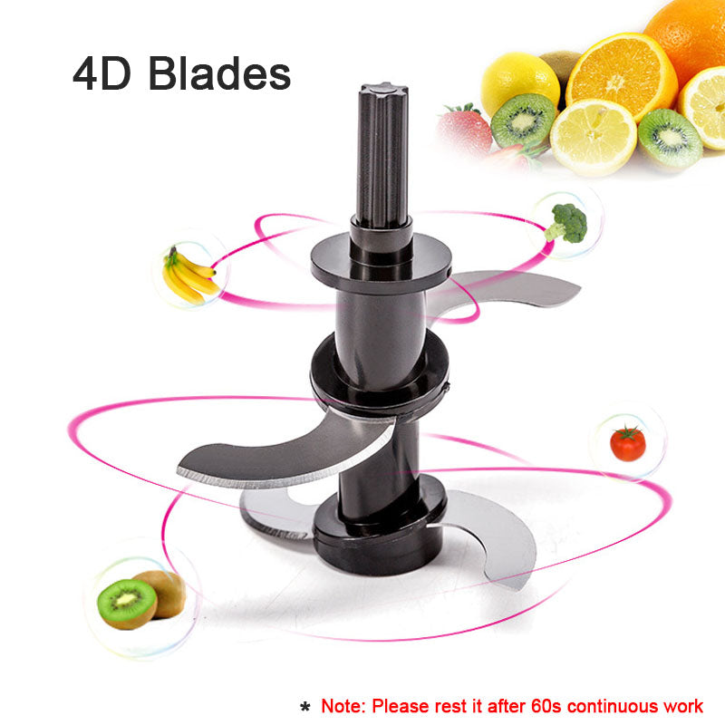 multifunctional electric blender and food processor, view 7 - MRSLM