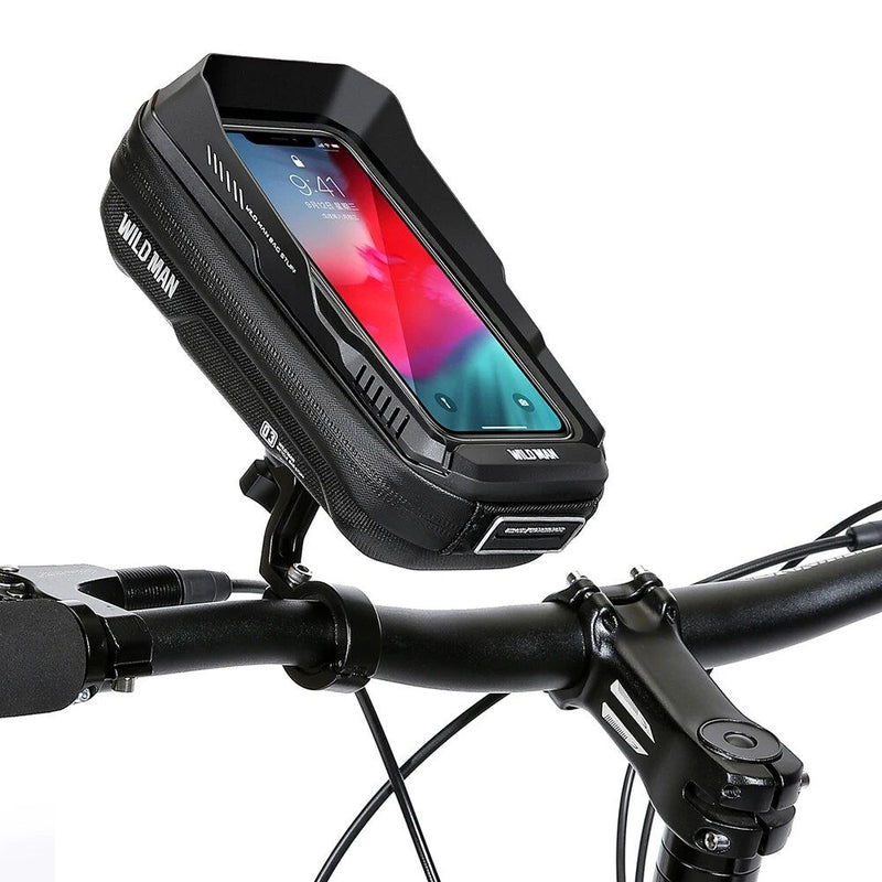 handlebar phone holder bag, view 4 - MRSLM
