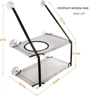 window mounted cat hammock, view 10 - MRSLM