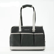 canvas pet carrier shoulder bag, view 2 - MRSLM