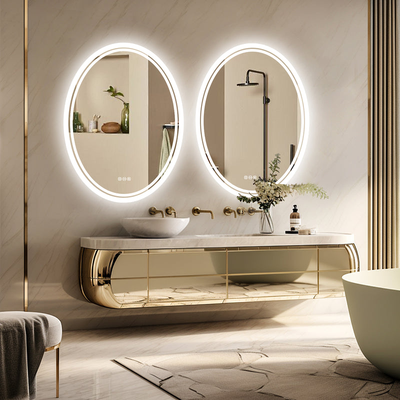led backlit round vanity mirror, view 5 - MRSLM