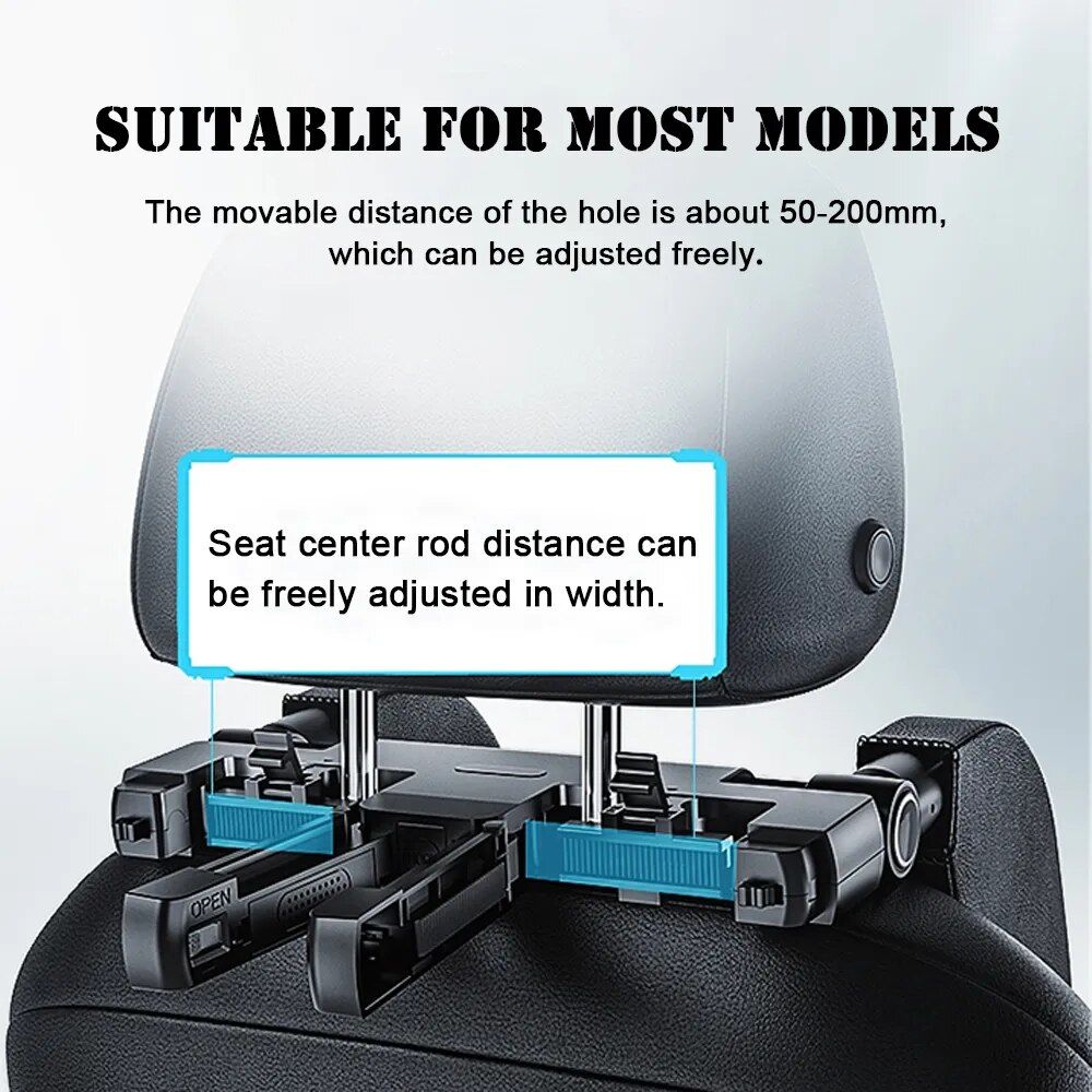 Adjustable Car Seat Headrest Pillow