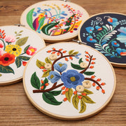 DIY floral embroidery kit, view 14 - MRSLM