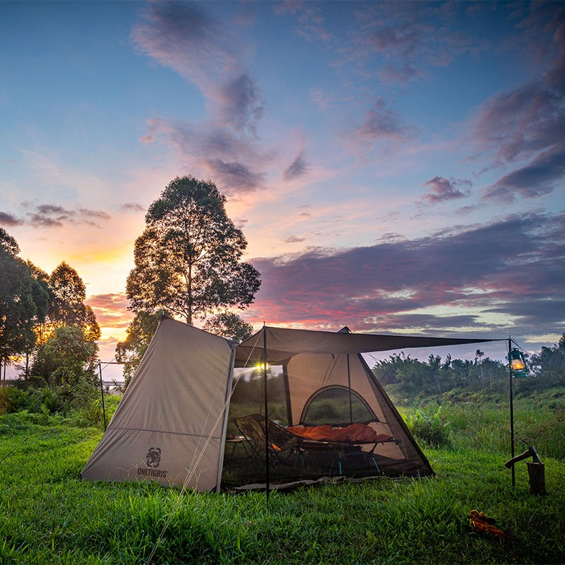 hexagon camping tent for two - MRSLM