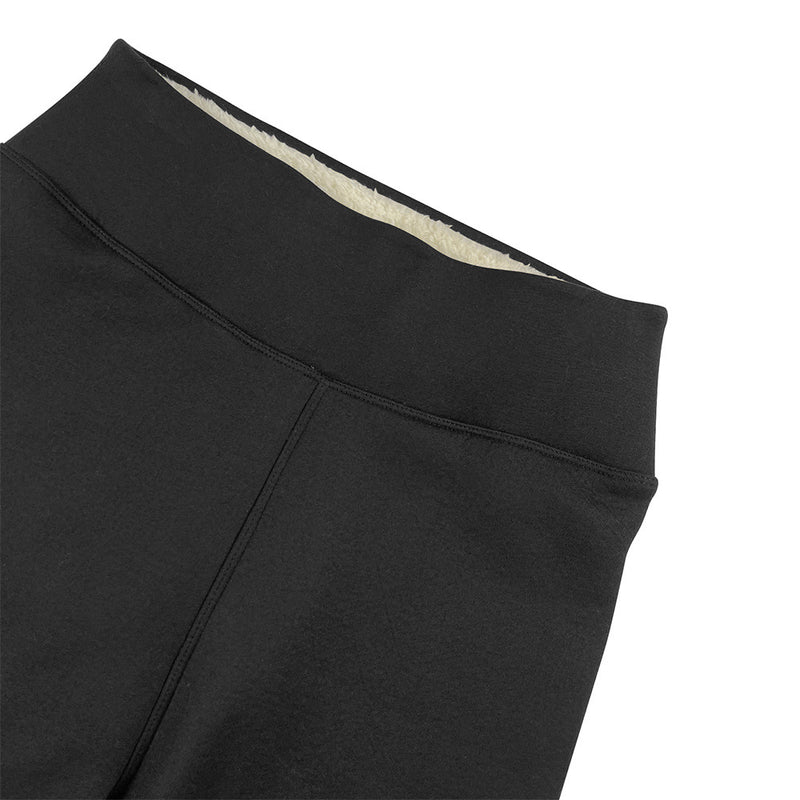 Women's plus size fleece-lined winter leggings, view 2 - MRSLM